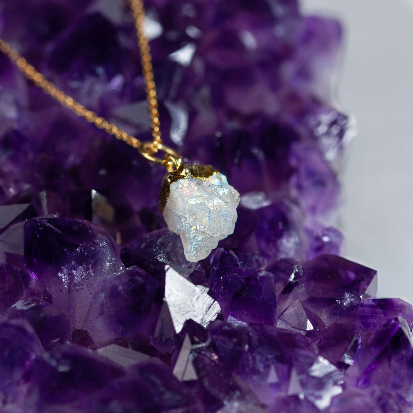 Mondstein - Halskette