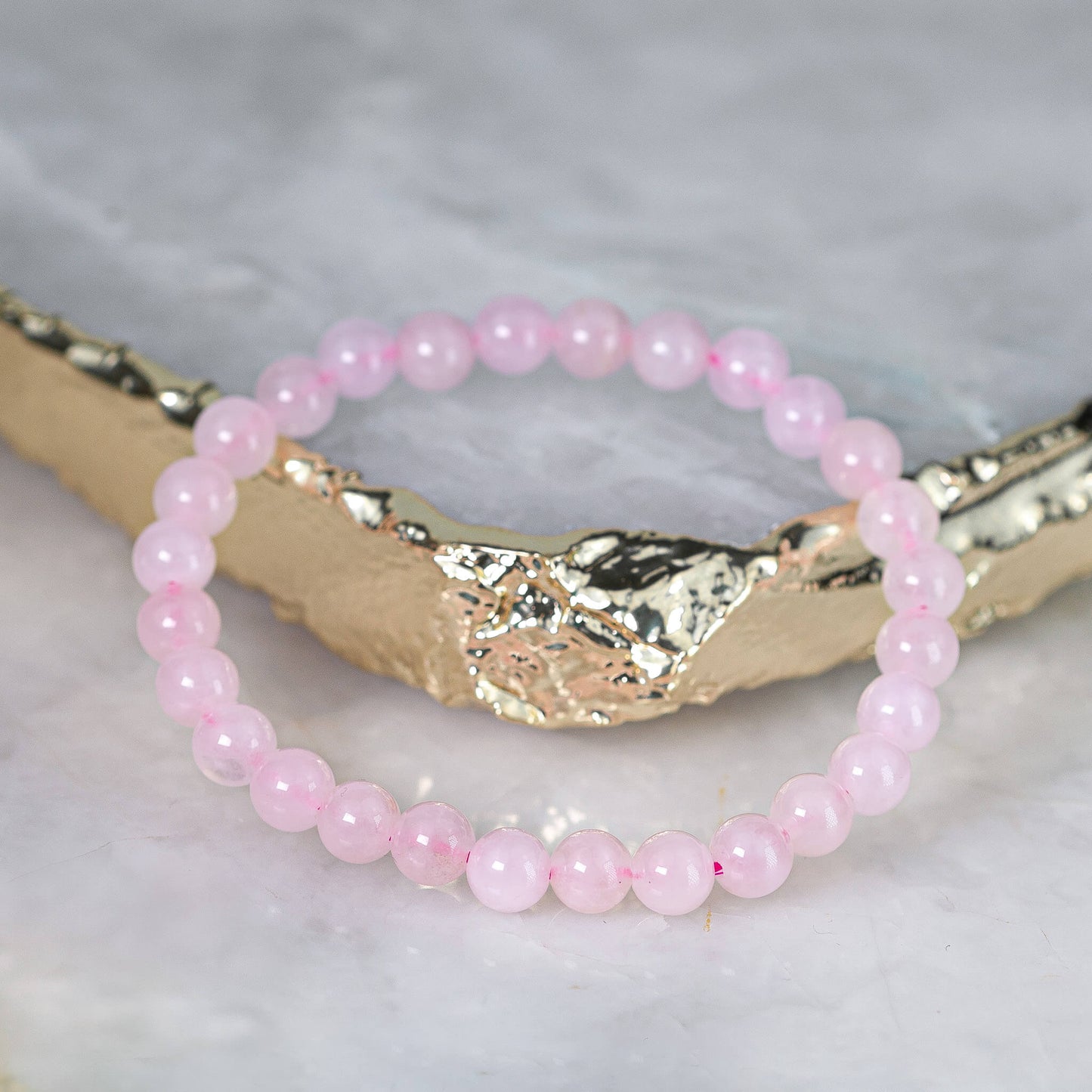 Rosenquarz - Armband