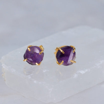 Amethyst - Ohrstecker