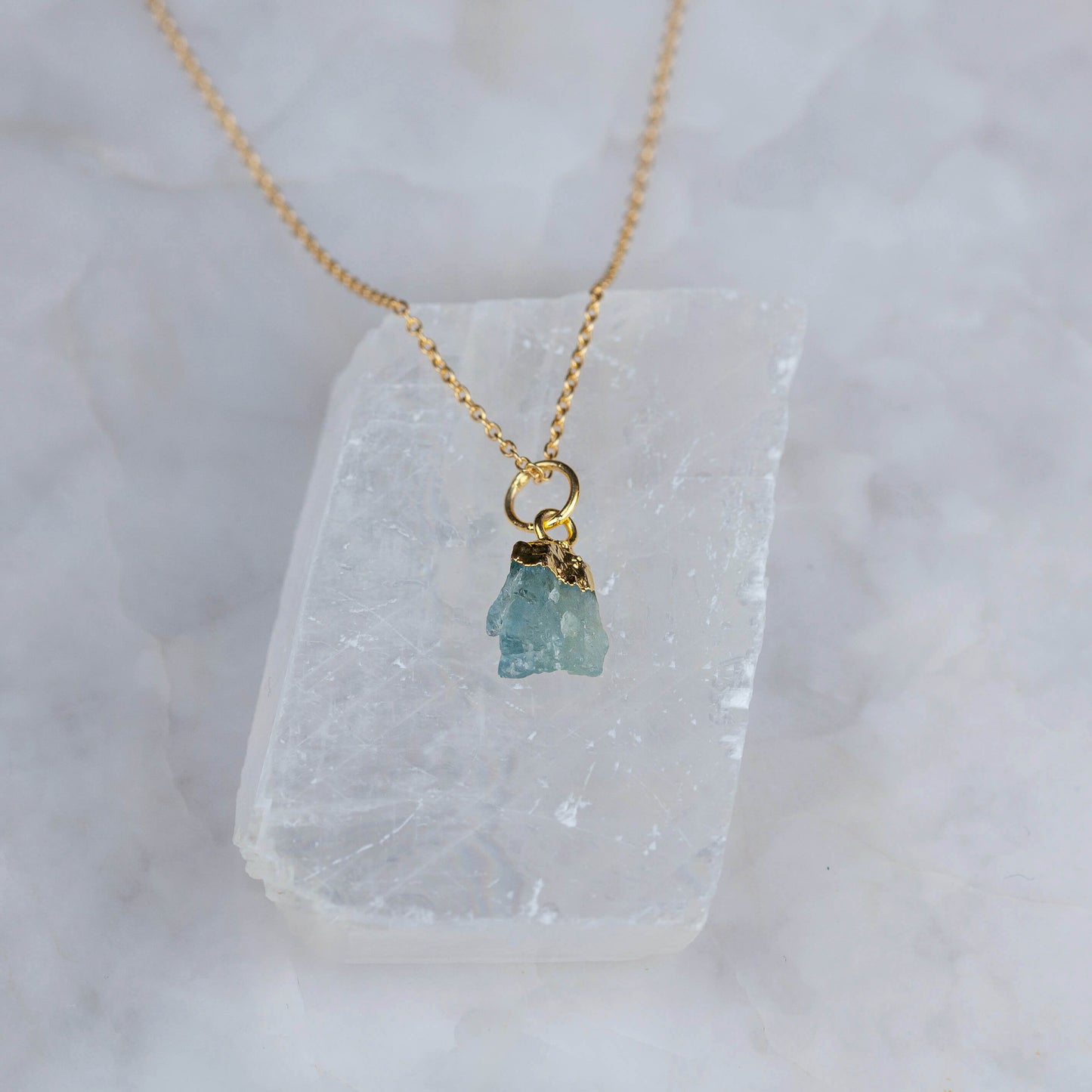 Aquamarin - Halskette