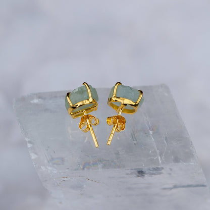 Aquamarin - Ohrstecker